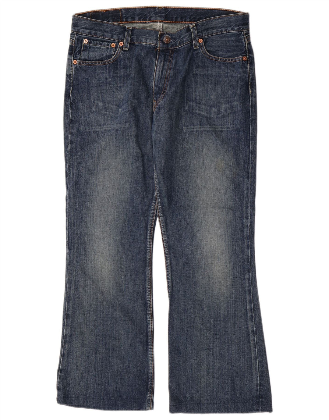 Jeans Levi's da donna 529 svasati W32 L27 cotone blu