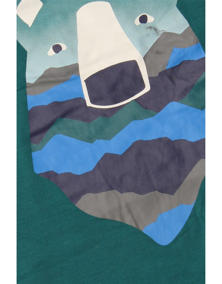 EDDIE BAUER Maglietta grafica da bambino a maniche lunghe 13-14 anni Grande Verde