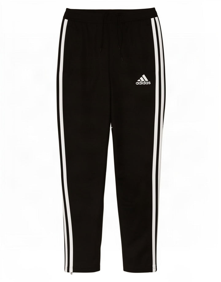 Pantaloni da tuta da uomo Adidas Small neri in poliestere