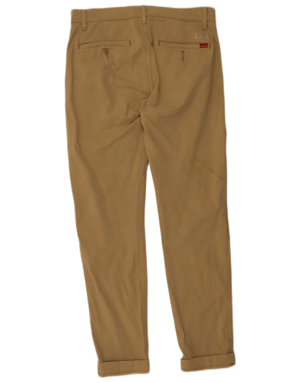 Pantaloni chino affusolati da uomo Levi's W32 L32 Cotone beige