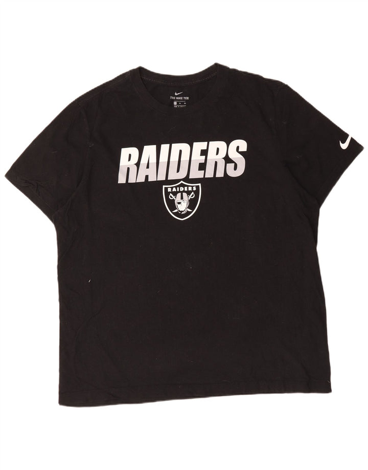 Maglietta grafica Nike Raiders da uomo XL nera