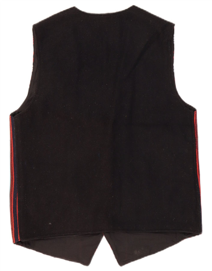 Gilet da uomo VINTAGE medio multicolore in lana Fair Isle