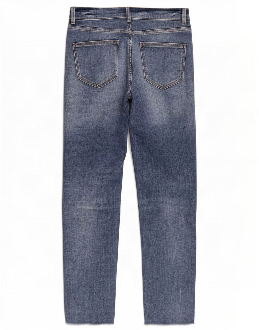 Jeans slim effetto consumato da donna Massimo Dutti EU 38 piccolo W28 L27 blu