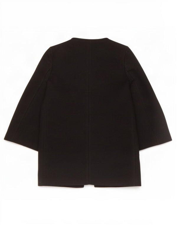 Soprabito Zara da donna UK 10 piccolo in lana nera