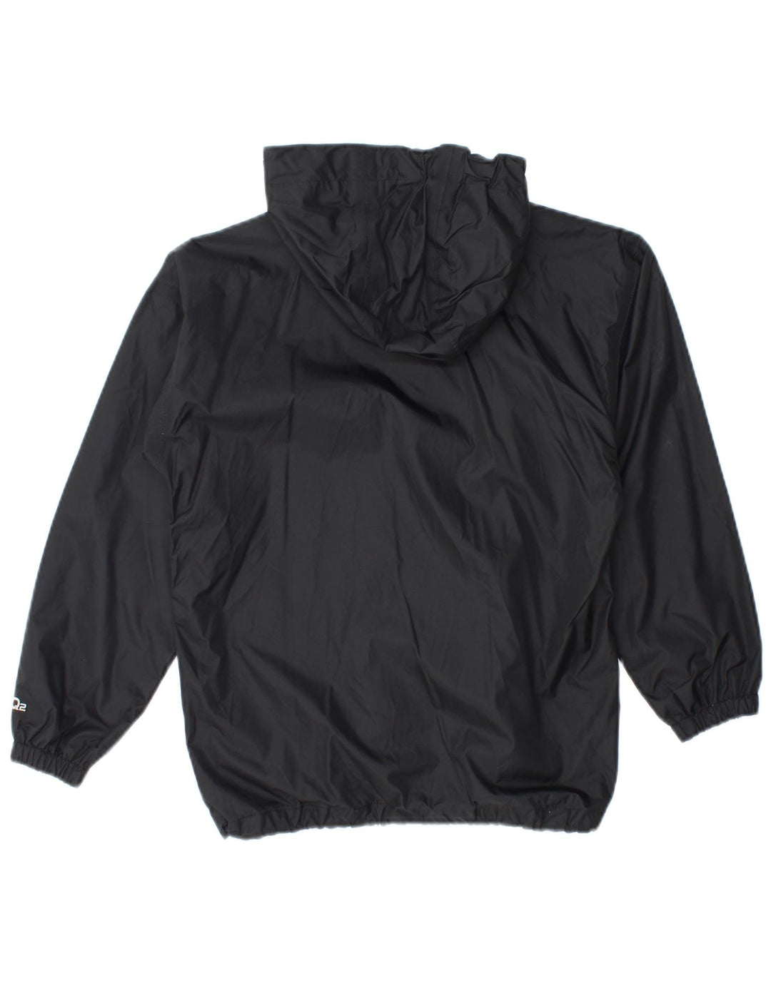 Giacca antipioggia con cappuccio per ragazzi Berghaus 9-10 anni in nylon nero
