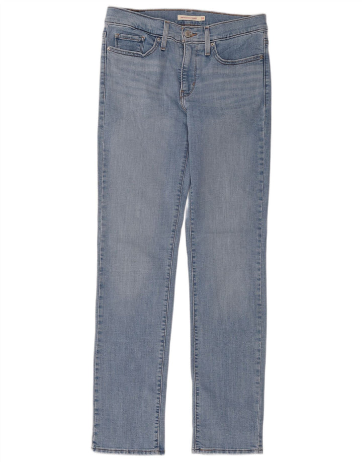 Jeans dritti modellanti da donna Levi's 314 W28 L32 cotone blu