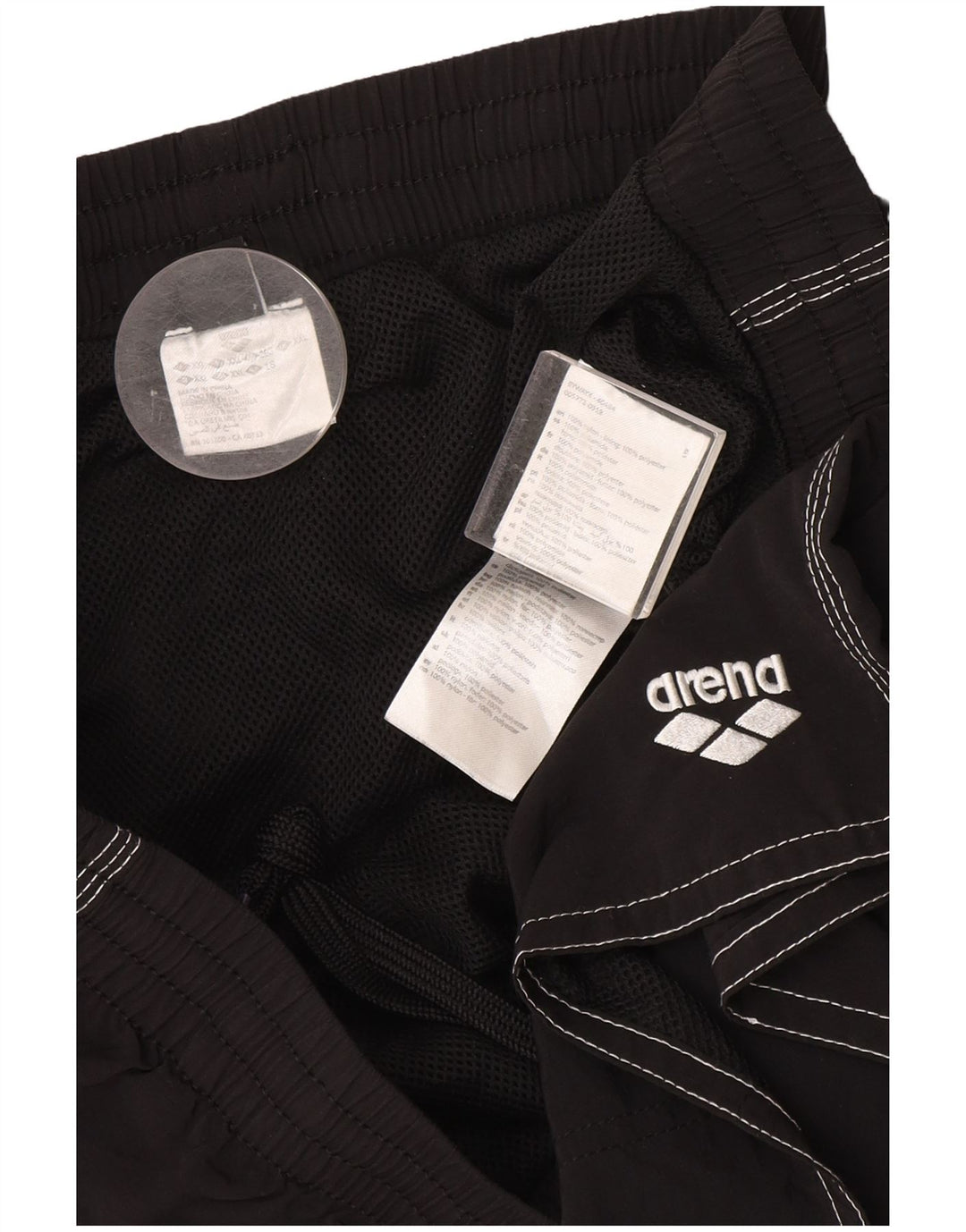 Pantaloncini sportivi da uomo ARENA 2XL Poliestere nero