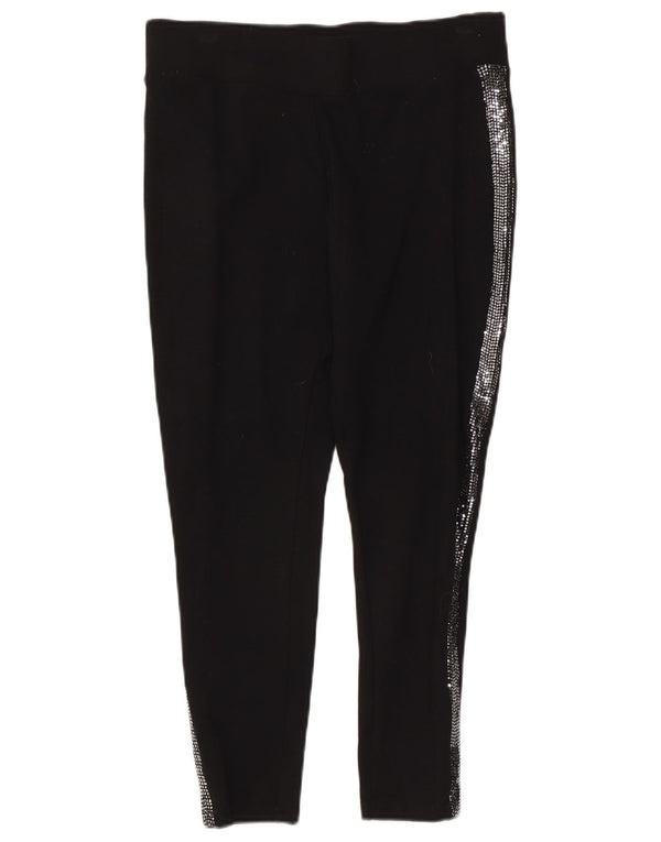Pantaloni skinny cropped da donna Marks & Spencer UK 14 Large W32 L24 Neri