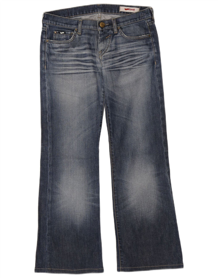 Jeans Bootcut da donna Gas W28 L29 cotone blu