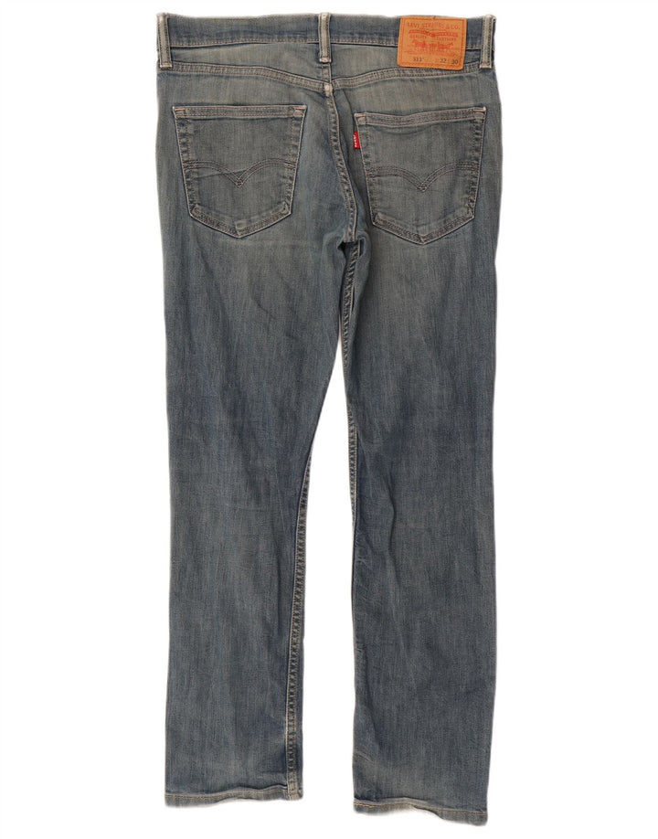 Jeans Levi's Uomo 511 Slim W32 L28 Cotone Blu