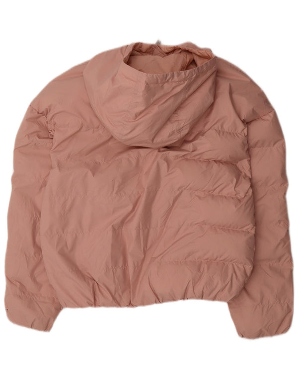 Giacca imbottita oversize con cappuccio Nike Storm-Fit da donna UK 6 XS poliestere rosa
