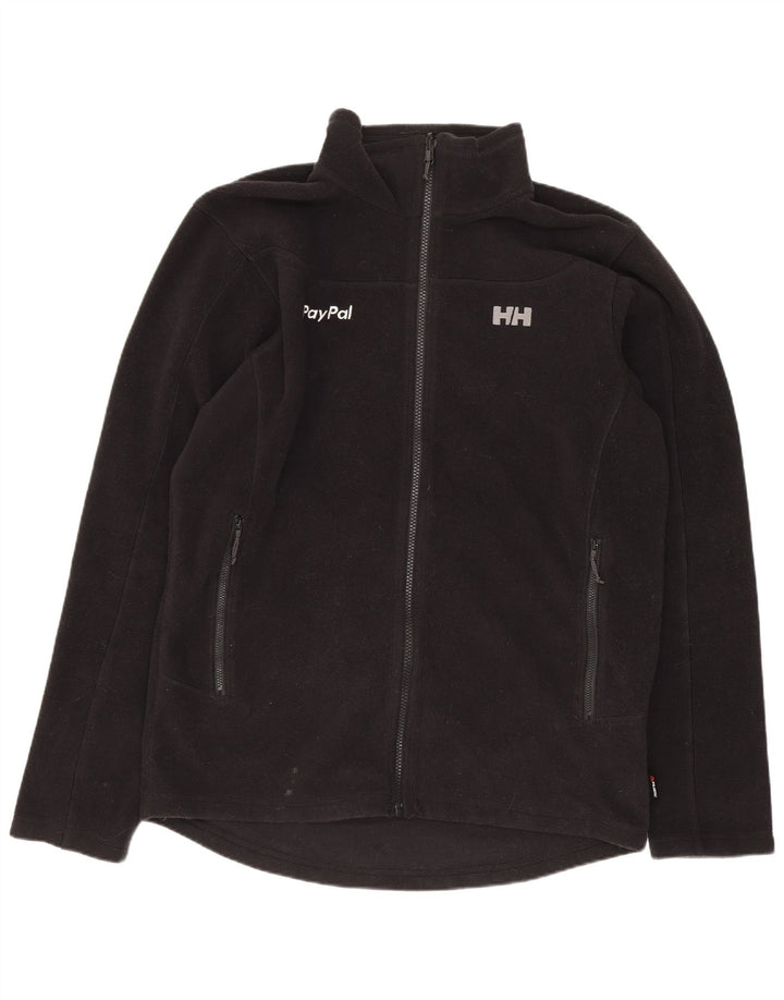 Giacca in pile da uomo Helly Hansen UK 38 poliestere nero medio