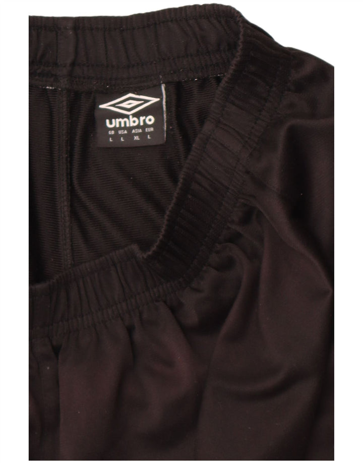 Pantaloncini sportivi Umbro da uomo grandi neri
