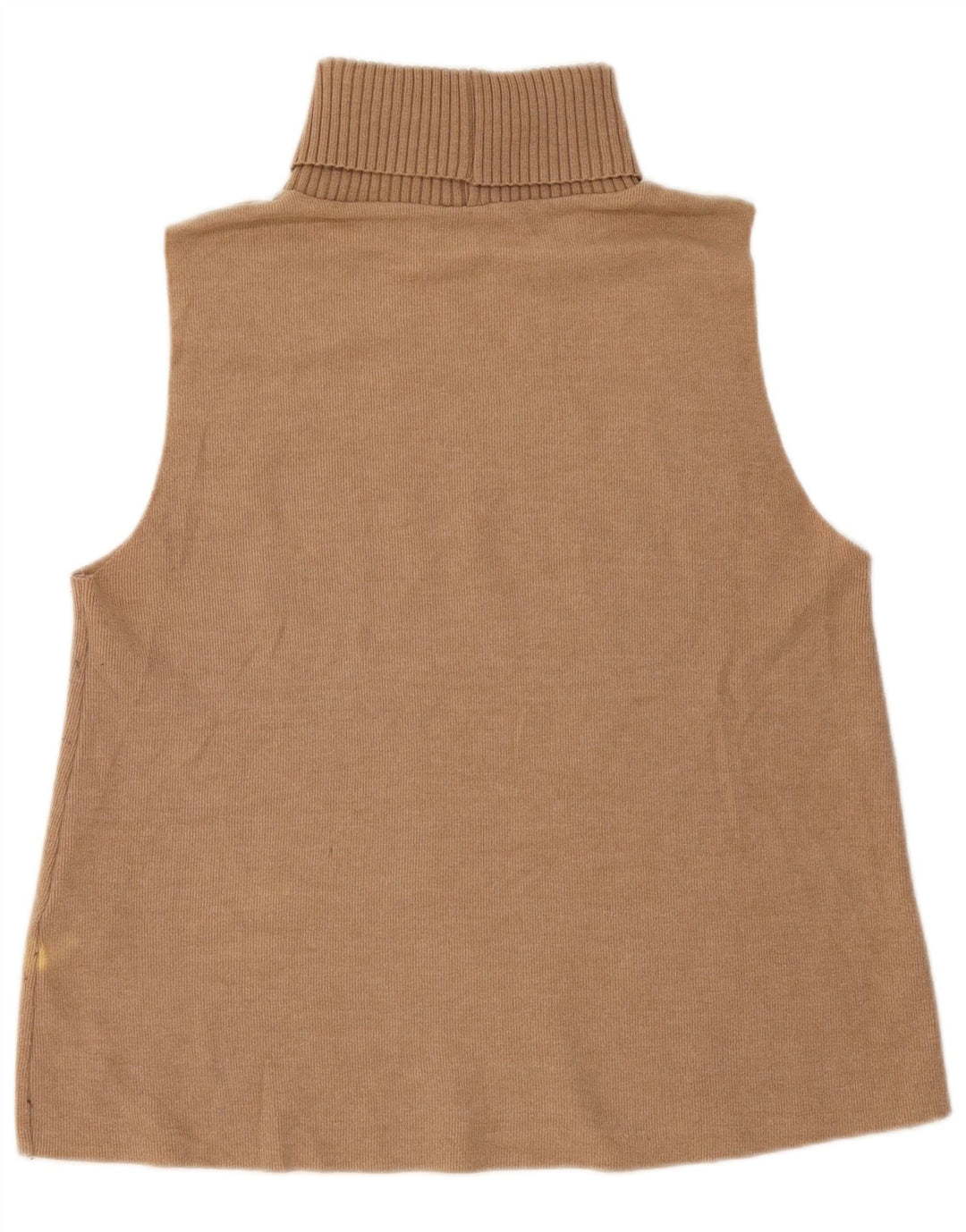 Canotta da donna Zara UK 16 grande in cotone beige