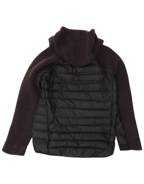 Giacca imbottita con cappuccio Nike da ragazzo 13-14 anni XL Poliestere color block nero