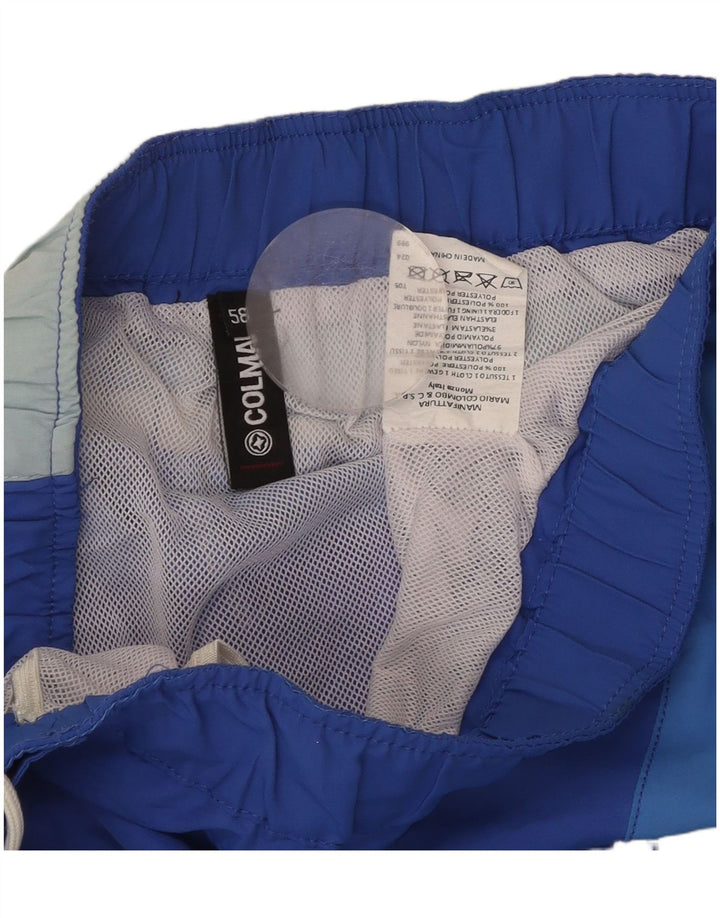 Pantaloncini da bagno grafici da uomo COLMAR IT 58 XL Poliestere color block blu