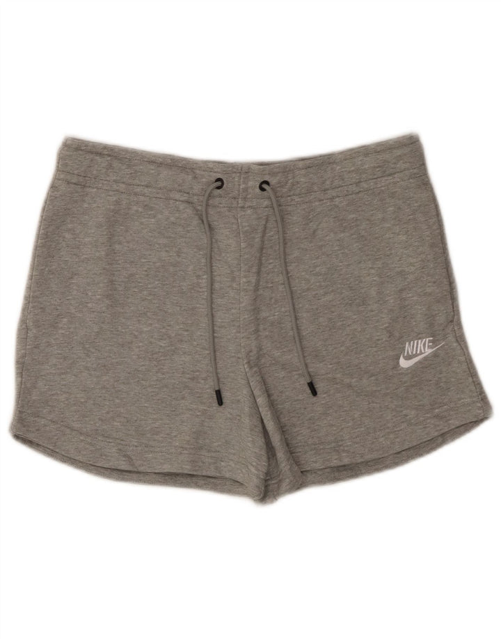 Pantaloncini sportivi Nike da donna UK 10 piccoli in cotone grigio