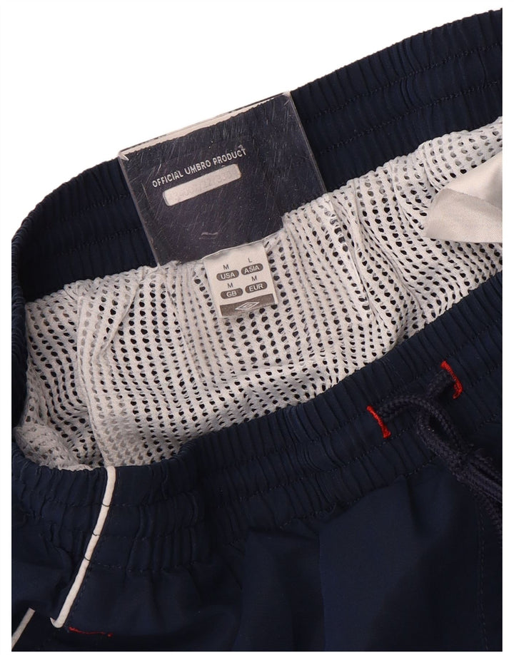 Pantaloncini da bagno grafici da uomo Umbro medio blu navy