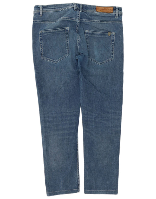 Jeans slim da uomo Zara EU 42 Large W32 L26 Blu