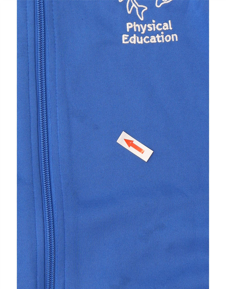Giacca da ginnastica grafica da ragazzo Nike 12-13 anni Large Blue Colourblock