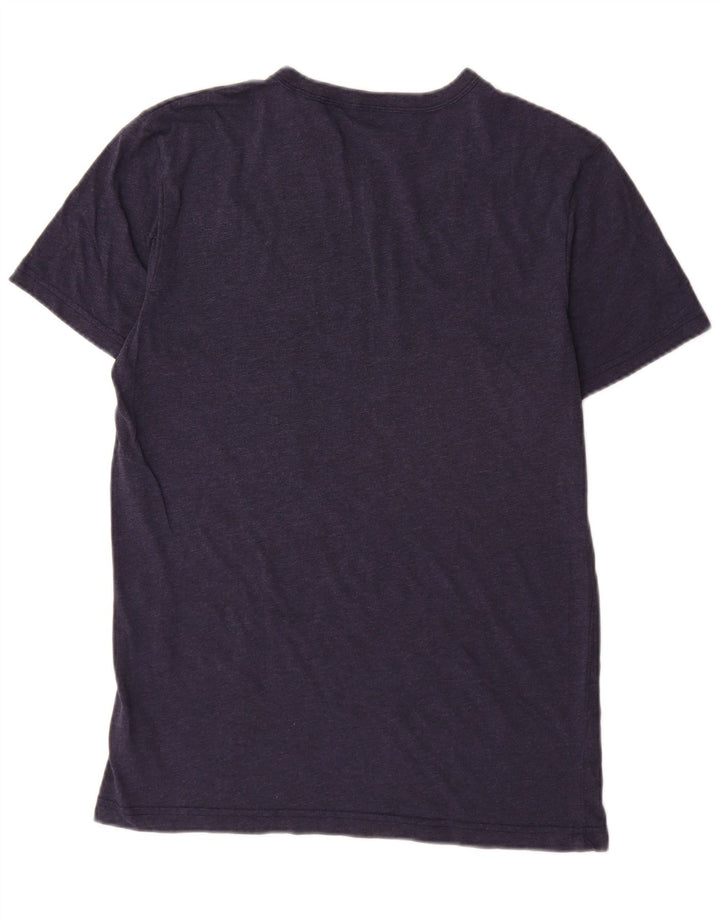 T-shirt grafica da uomo G-Star Top in cotone blu navy medio