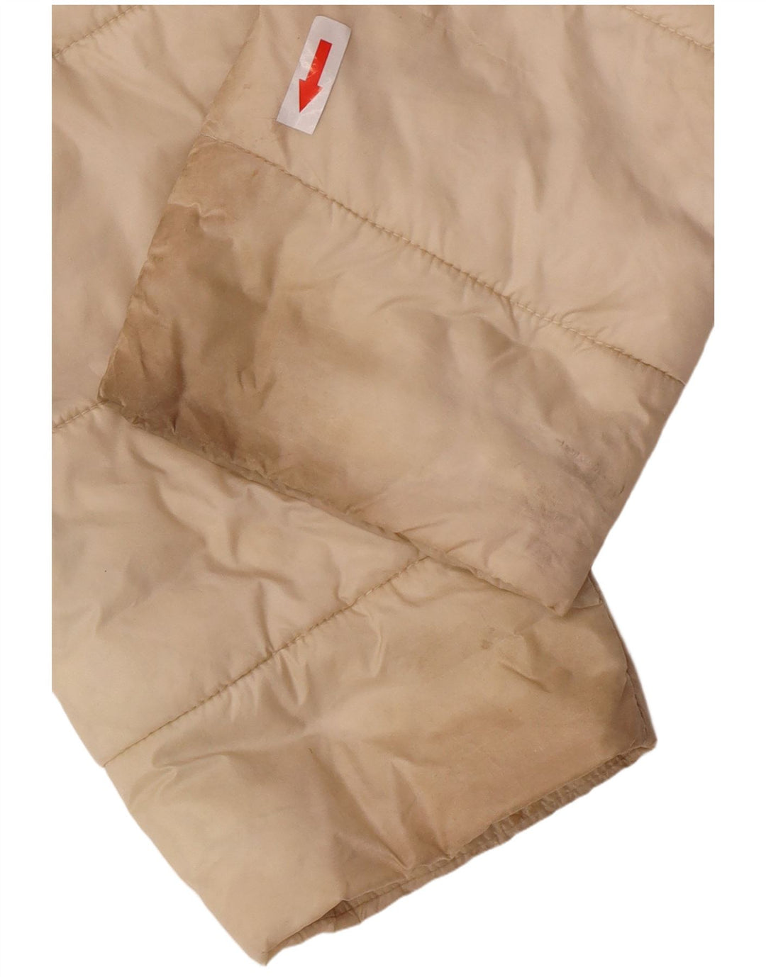 Cappotto imbottito con cappuccio da donna Barbour UK 10 Small Beige Poliammide
