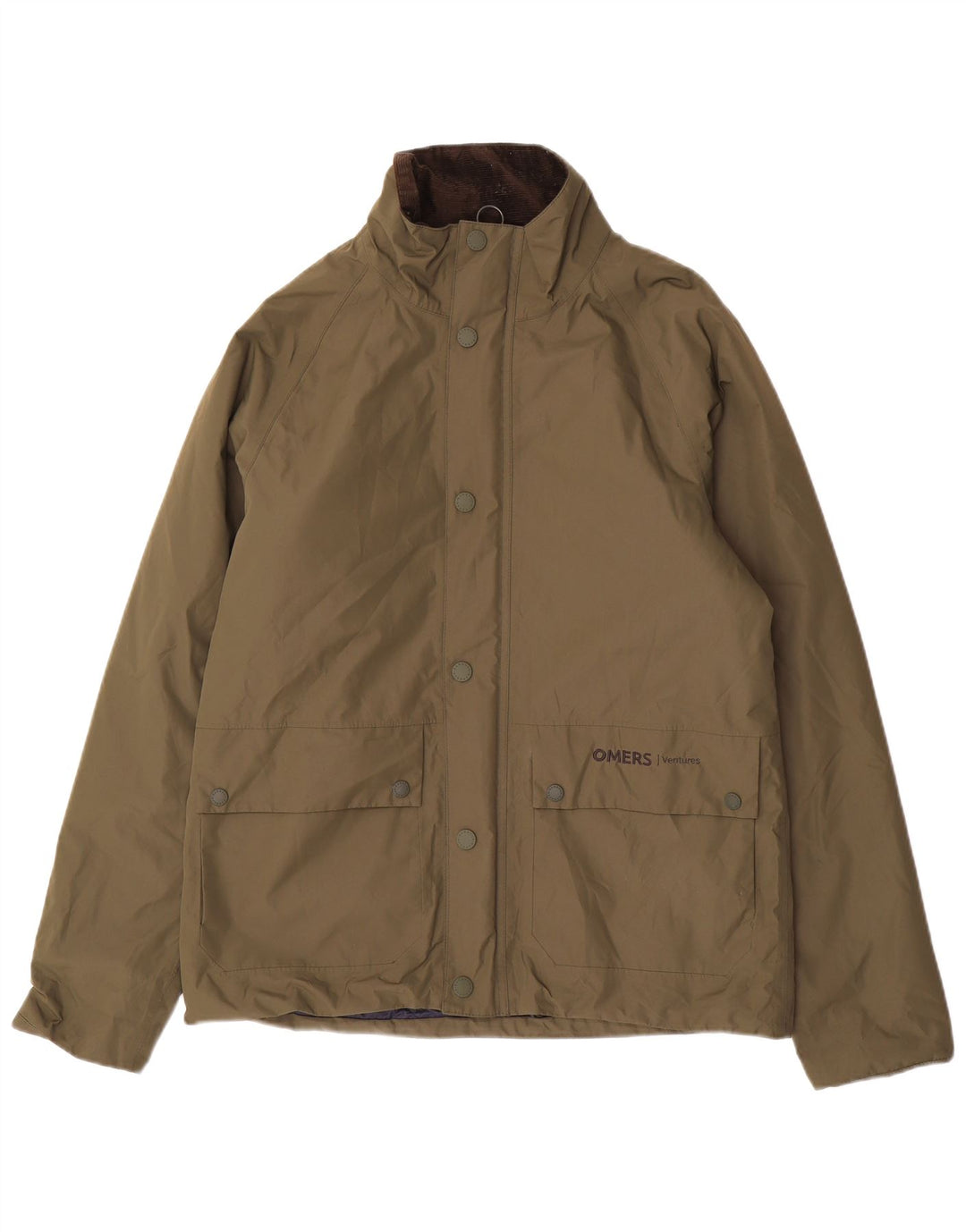 Giacca a vento da uomo Barbour UK 38 Poliestere kaki medio