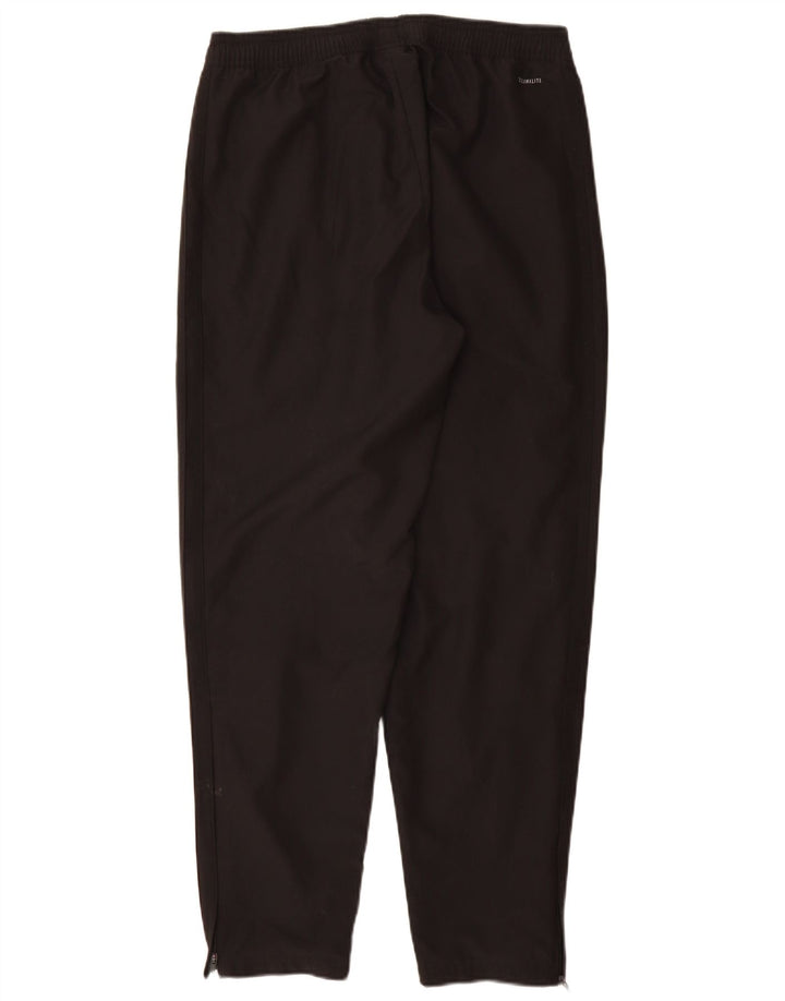 Pantaloni da tuta Adidas Climalite da uomo medio poliestere nero