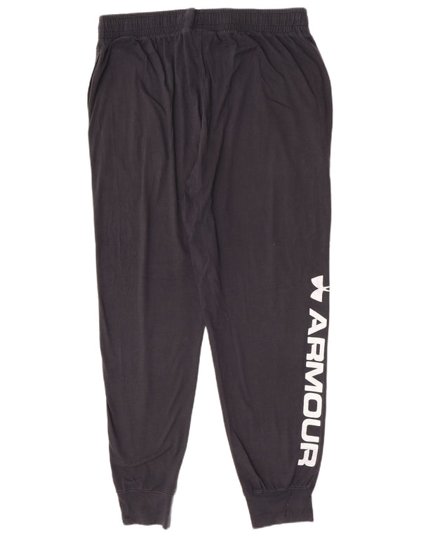 Pantaloni da tuta con grafica da uomo Under Armour Joggers XL neri