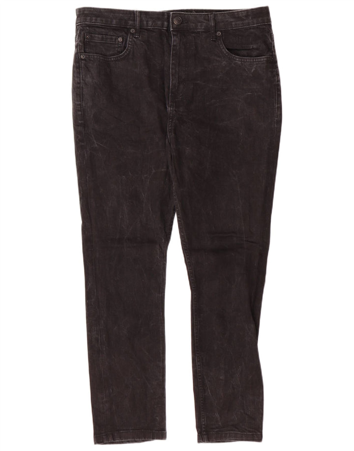 JACK WILLS Jeans slim da uomo W34 L27 cotone nero