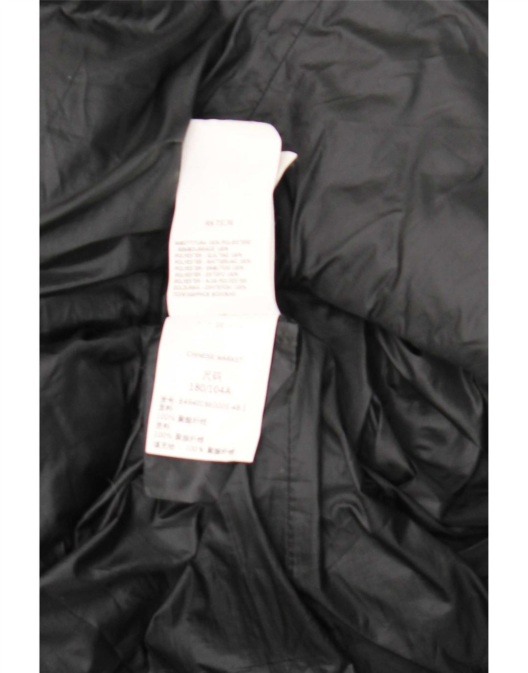 Cappotto imbottito doppiopetto da donna Intrend UK 16 grande poliestere nero