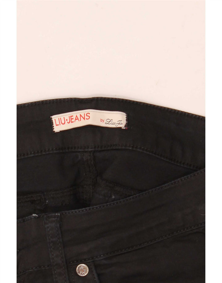 Jeans dritti da donna Liu Jo W30 L30 neri