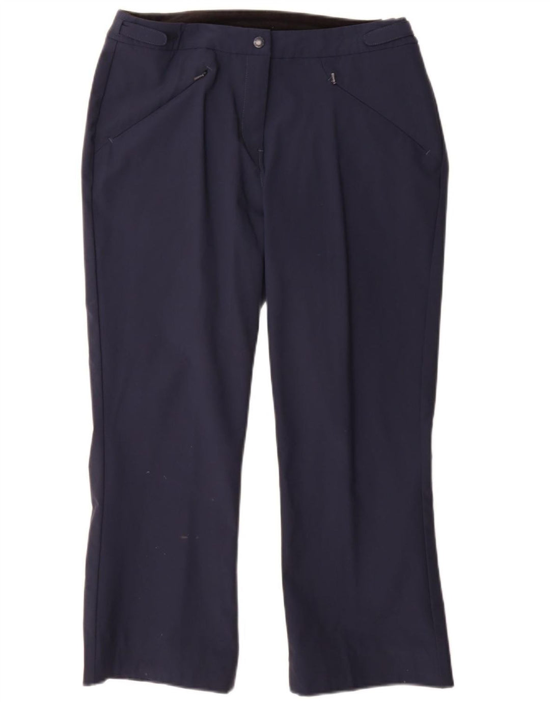 Pantaloni casual bootcut da donna Rohan UK 12 medi W30 L26 blu navy