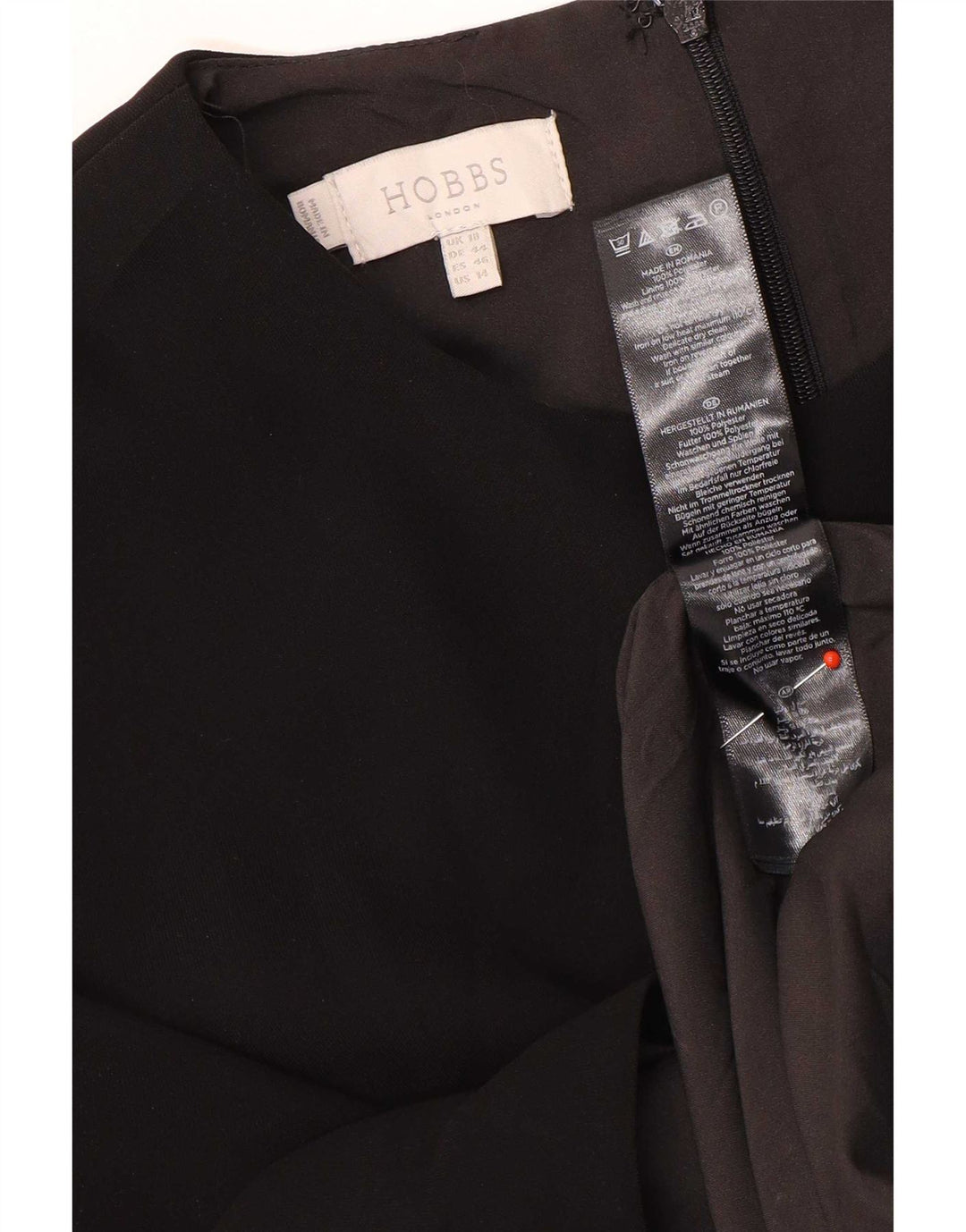 Abito tubino da donna Hobbs UK 18 XL poliestere nero
