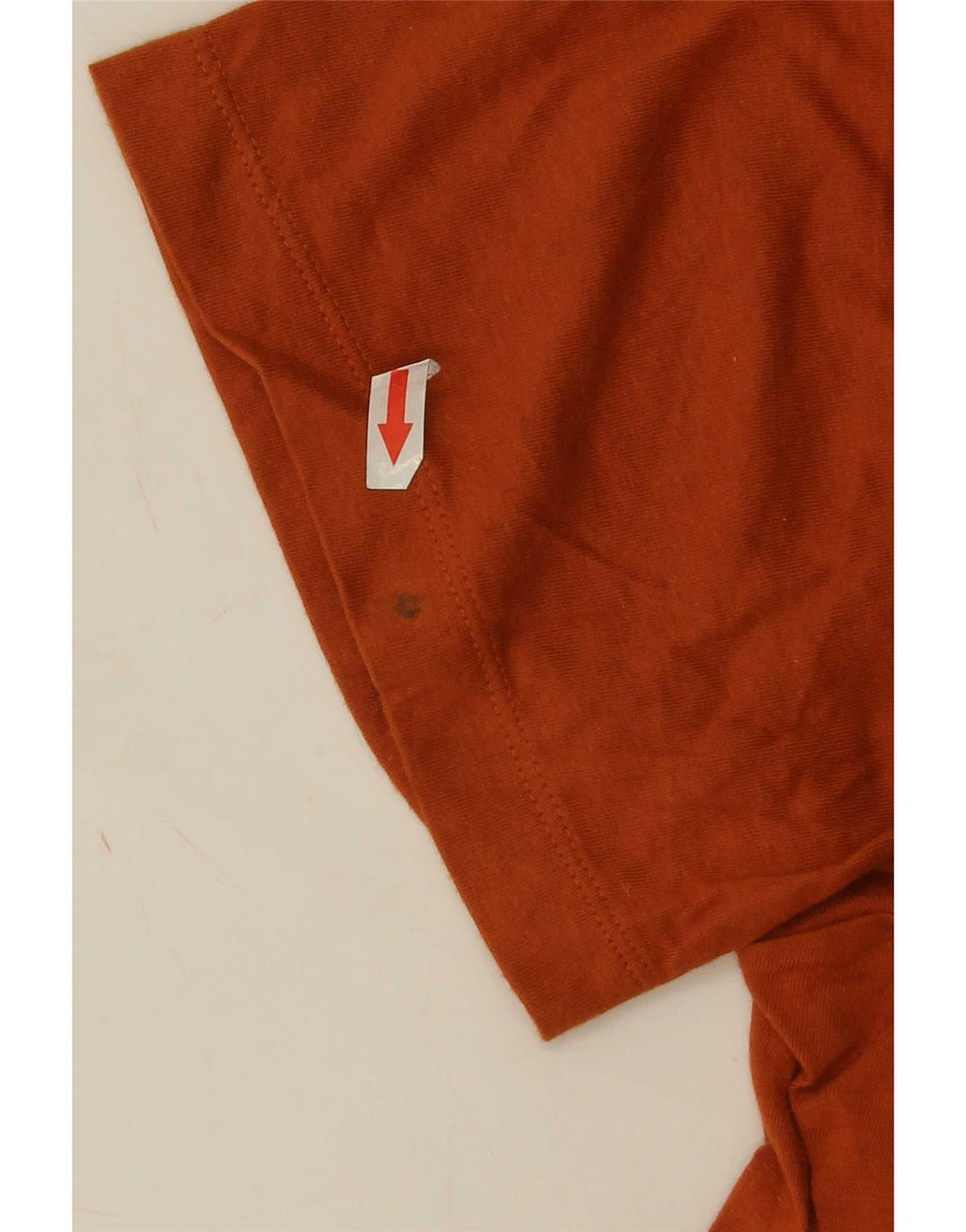 T-shirt grafica Nike Texas da uomo, taglia grande, in cotone arancione