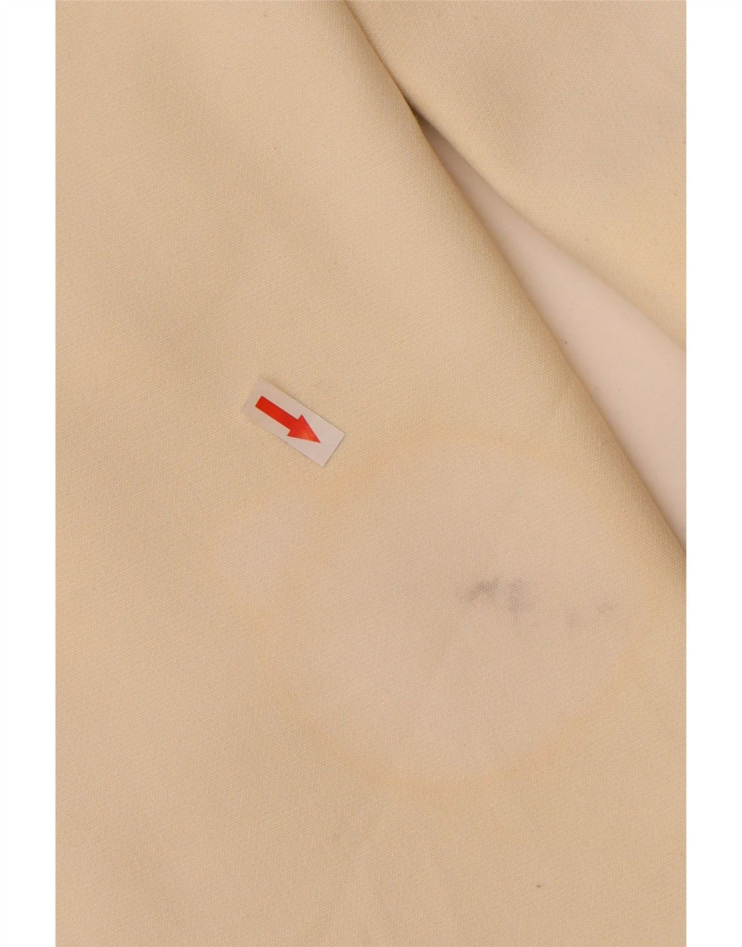 Cappotto da donna Zara UK 16 grande in poliestere bianco sporco
