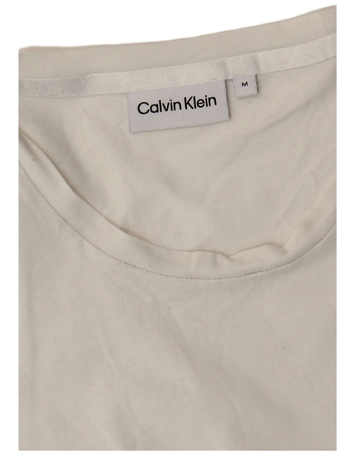 Maglietta da uomo Calvin Klein Top bianca media