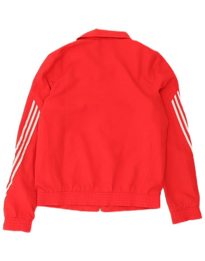 Giacca Top Tuta Adidas Bambina 13-14 Anni Poliestere Rosso
