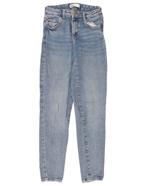 Jeans skinny da donna Zara EU 34 2XS W24 L29 Blu