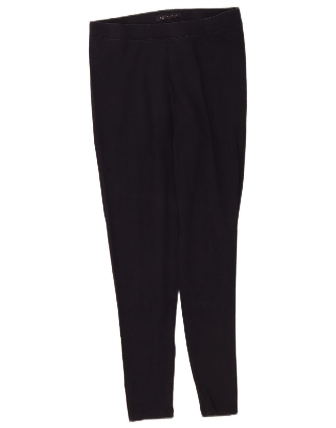 Leggings corti da donna Marks & Spencer UK 10 piccoli cotone blu navy