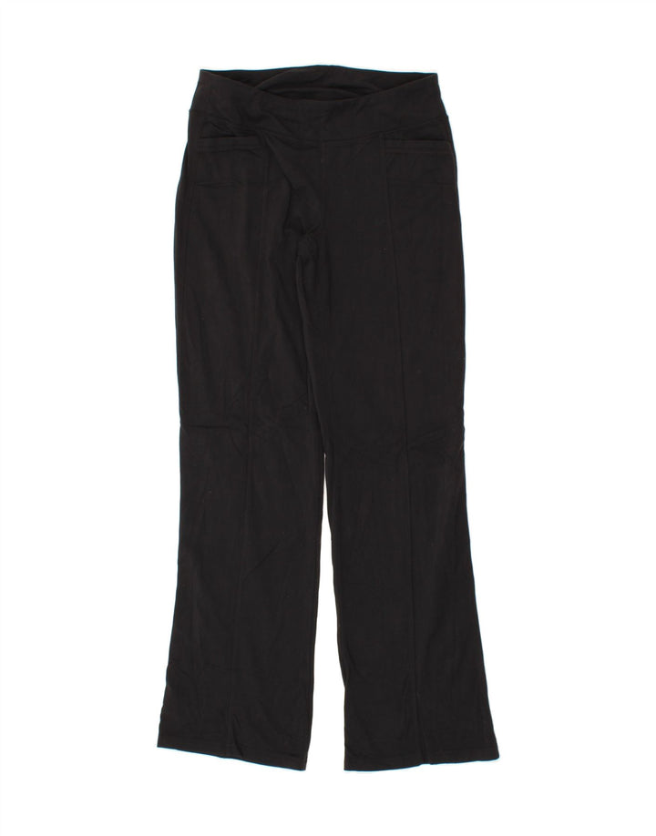 ATHLETA Womens Tracksuit Trousers US 10 Large  Black Nylon Vintage Athleta and Second-Hand Athleta from Messina Hembry 