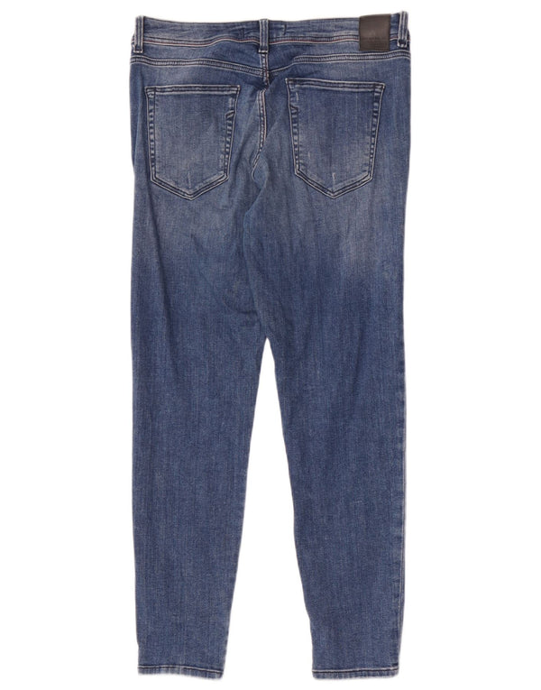 Jeans skinny da donna Zara EU 38 piccoli W28 L27 blu