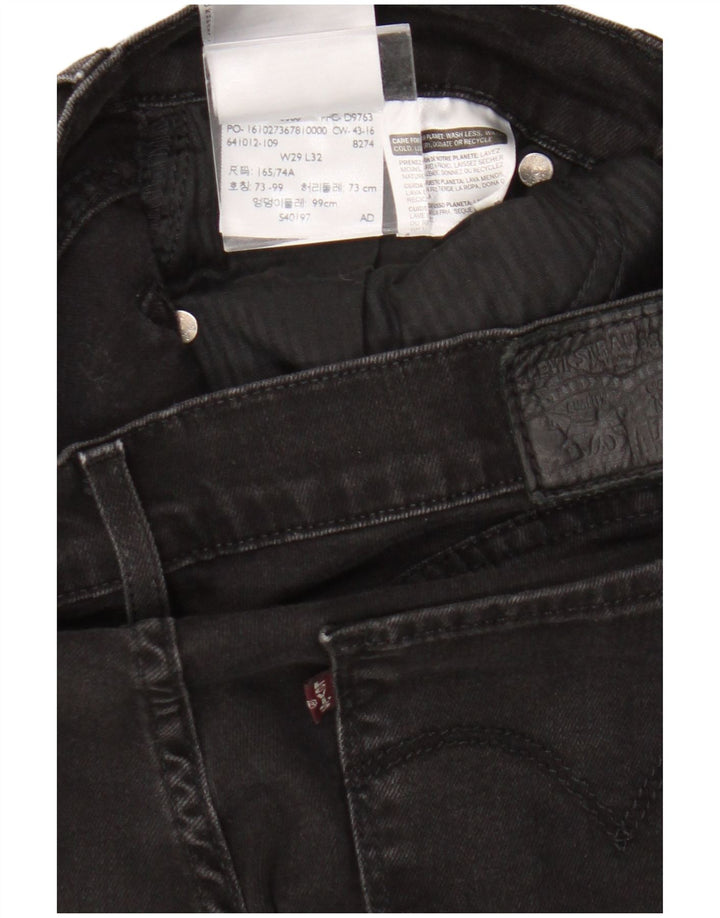 Jeans skinny da donna Levi's W29 L27 cotone nero