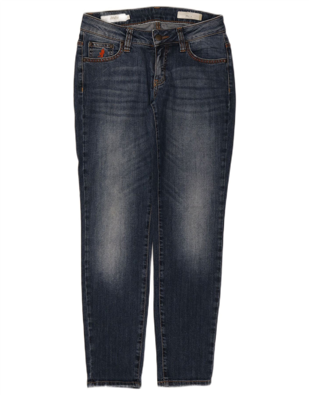 Jeans slim da donna Marlboro Classics W26 L27 cotone blu