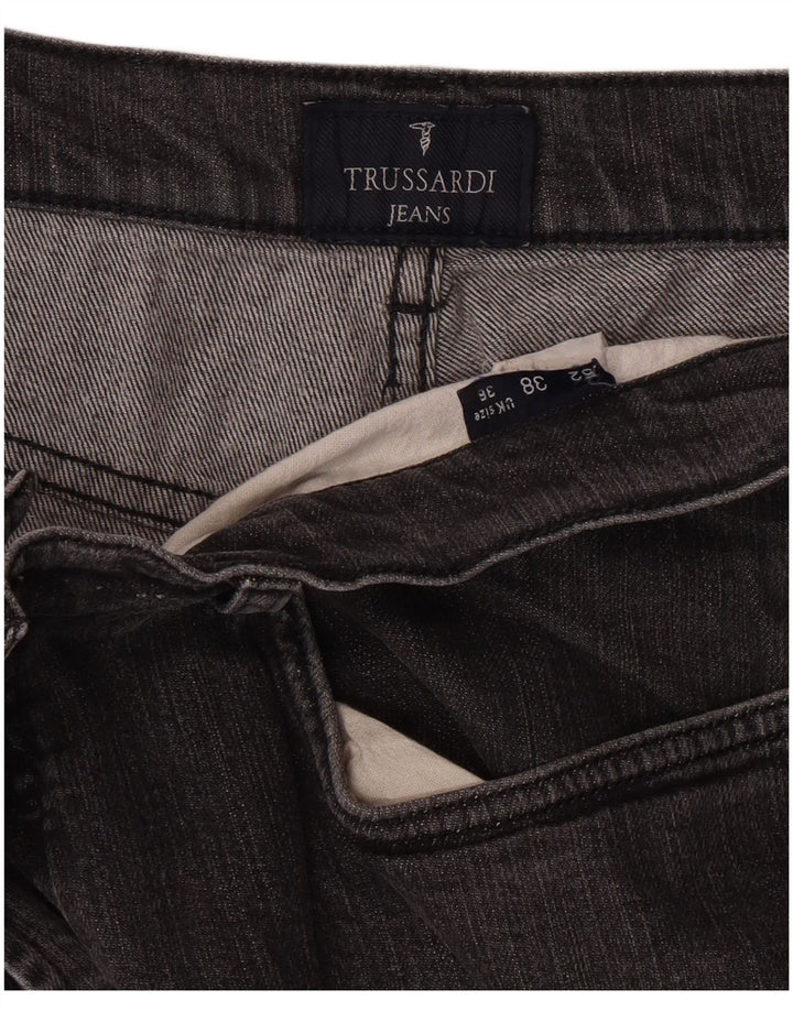 Jeans Dritti Uomo TRUSSARDI W36 L29 Grigio