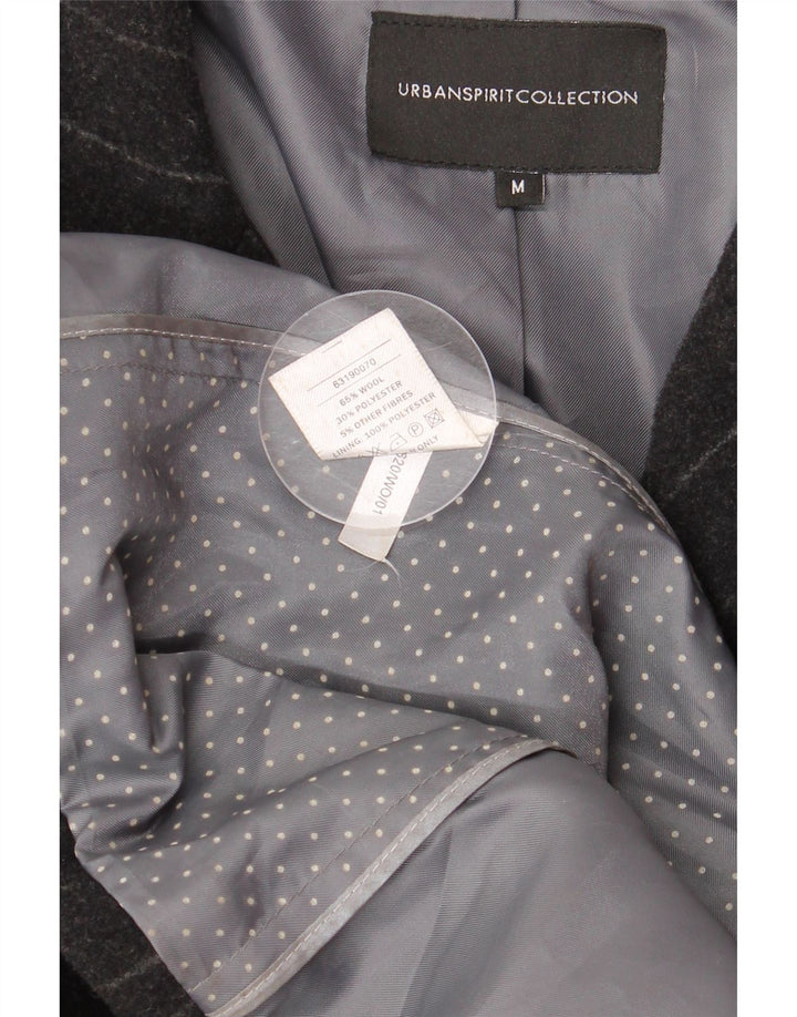 Soprabito da uomo URBAN SPIRIT UK 38 Lana a righe nere medie