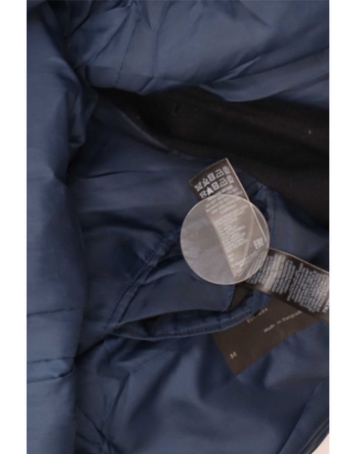 Cappotto da uomo Marks & Spencer UK 38 poliestere medio blu navy
