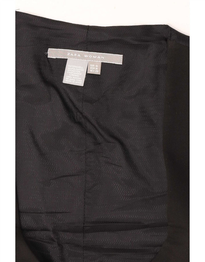 Gilet da donna Zara UK 12 poliestere nero medio