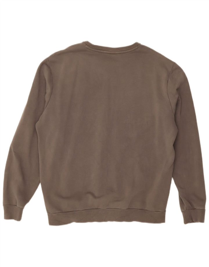 Felpa da uomo Puma Maglione grande grigio