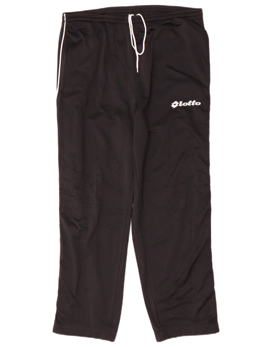 Pantaloni da tuta da uomo Lotto UK 40/42 Large Nero Poliestere